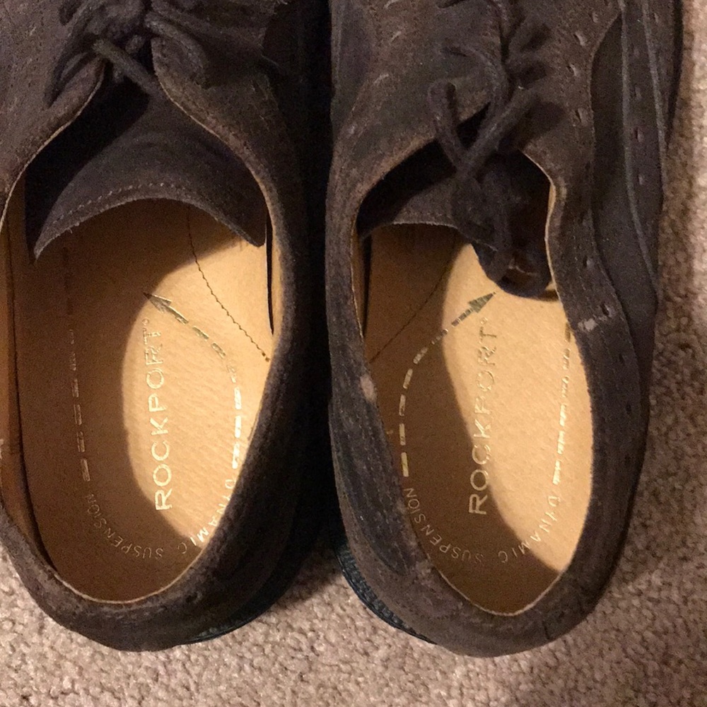 Men’s Rockport rough leather wingtips - Picture 2 of 3